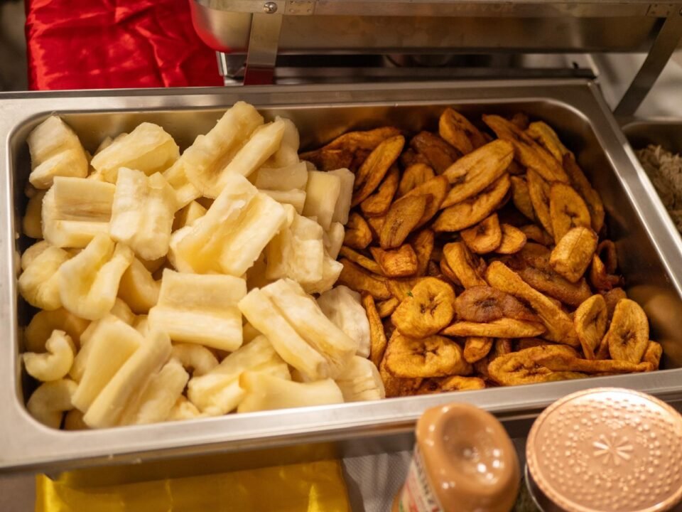 plantain frit manioc